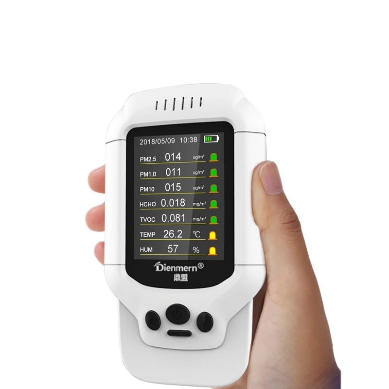 Детектор TVOC-анализатор температуры и влажности HCHO PM1.0 PM2.5 PM10 PM 2 5 домашний