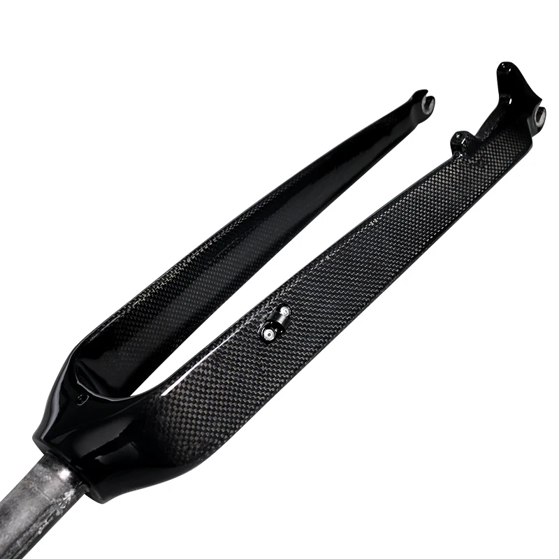 3K полностью углеродное волокно для горного велосипеда жесткая вилка полный