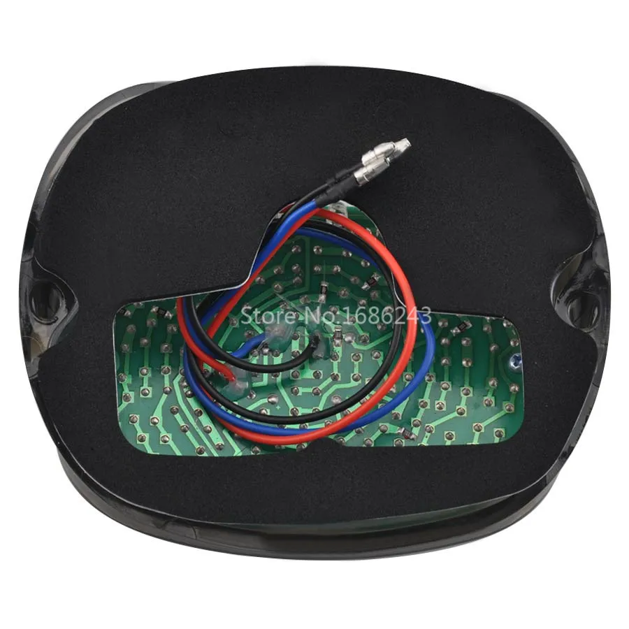 Светодиодный стоп сигнал лампа для номерного знака подходит Harley Sportster 883 1200 XL Touring