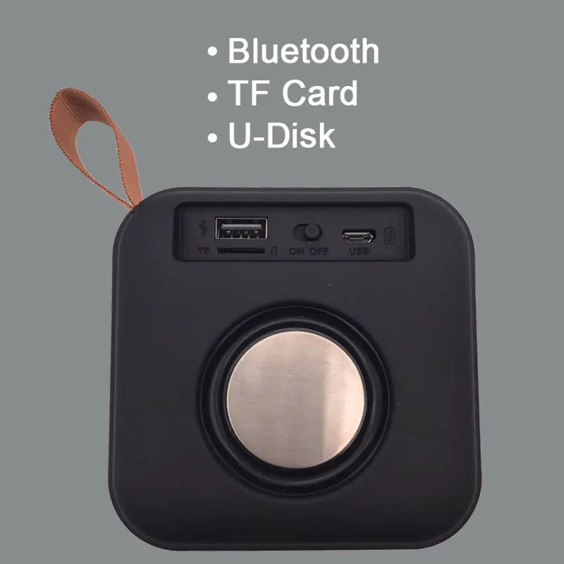 Беспроводной Портативный Bluetooth Динамик открытый Бас Аккумуляторная s мини