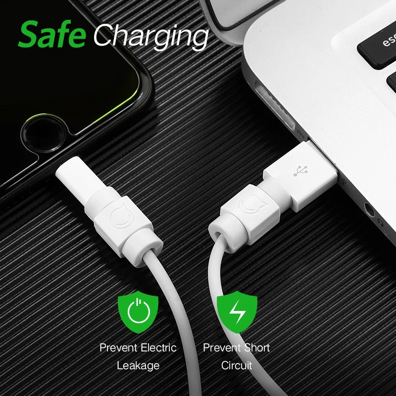 Защитный кабель Ugreen для iPhone, защитный кабель для зарядного устройства, usb-кабель, usb-кабель, защита для iPhone