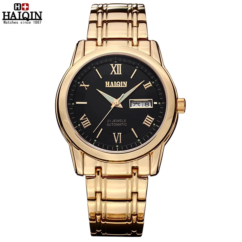 Лидирующий бренд haiqin оригинальные наручные Для мужчин модные Повседневное часы