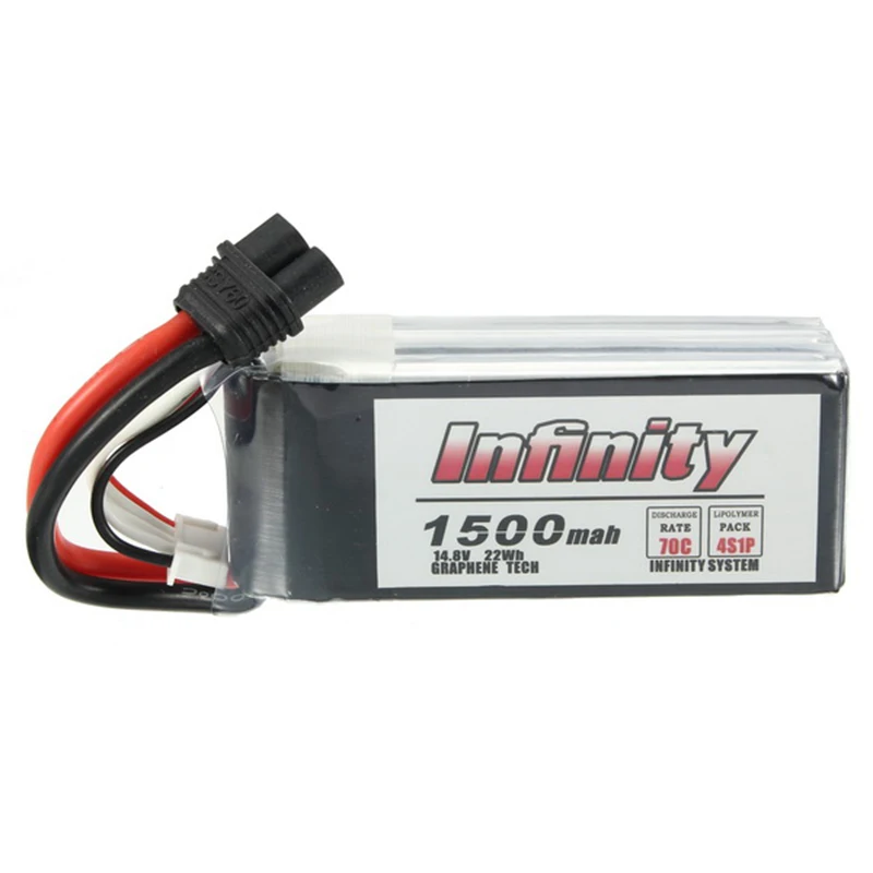 1/2 шт. Для Infinity 4S 14 8 в 1500 мАч 70C Графен LiPo батарея перезаряжаемый XT60 разъем