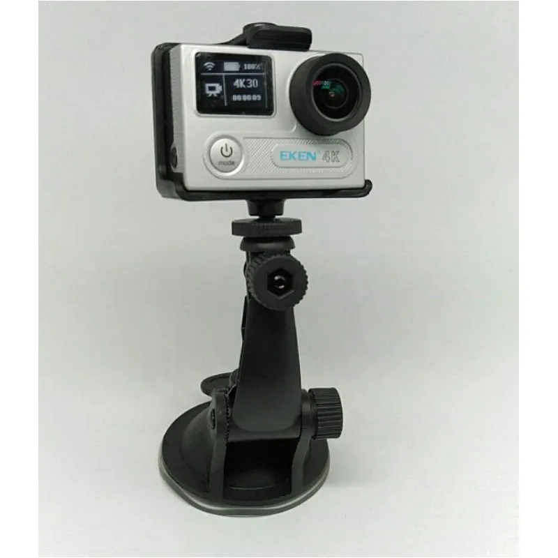 Крепление на присоске для камеры Go Pro Hero 4 3 вращающаяся присоска SJ4000 sj8000 SJ5000 SJ7000