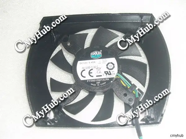 Подлинный охлаждающий вентилятор для Cooler Master FY08015M12LPA DC12V 0.45A 4Pin|cooling fan|fan coolingfan 4pin |
