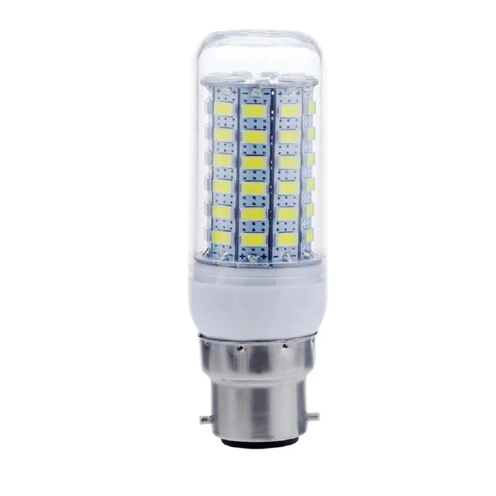 1 шт. B22 СВЕТОДИОДНАЯ кукурузная лампа 7 Вт 12 15 20 25 27 30 35 AC 220 В 5730SMD люстра 240 в 230