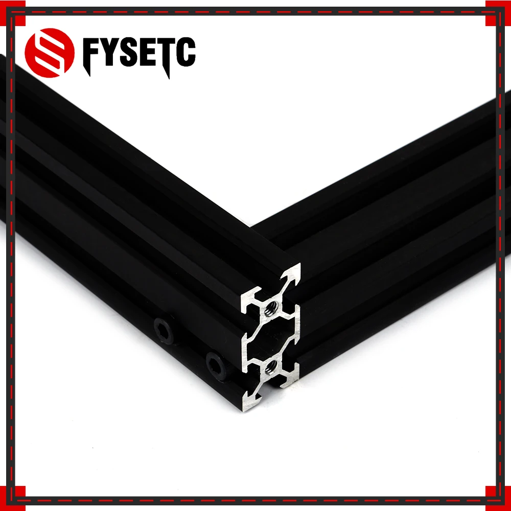 1 Kit Prusa i3 MK3 Beer Upgrade Extrusion Profile 2040 V-SLOT Aluminium Profielen For Prusa I3 MK2 MK2S MK3 3D Printer