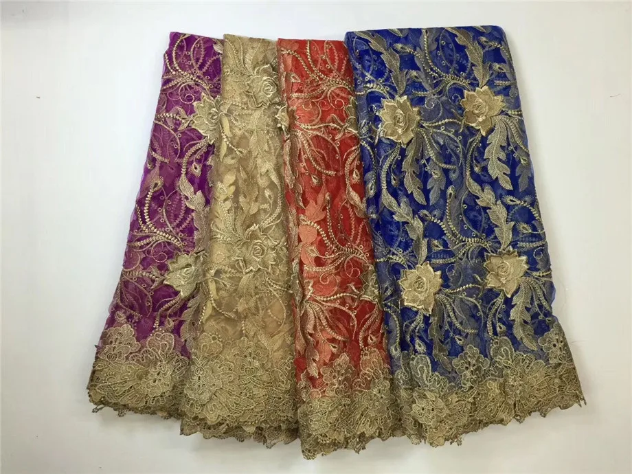 Новое поступление свадебная ткань кружевной тюль 2018 французская органза