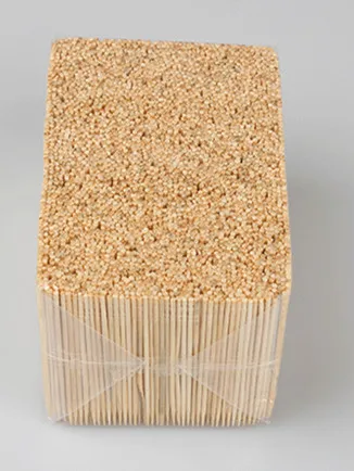 Супер ценный Бамбуковые Зубочистки в оптовой упаковке Фруктовый нож двойной или