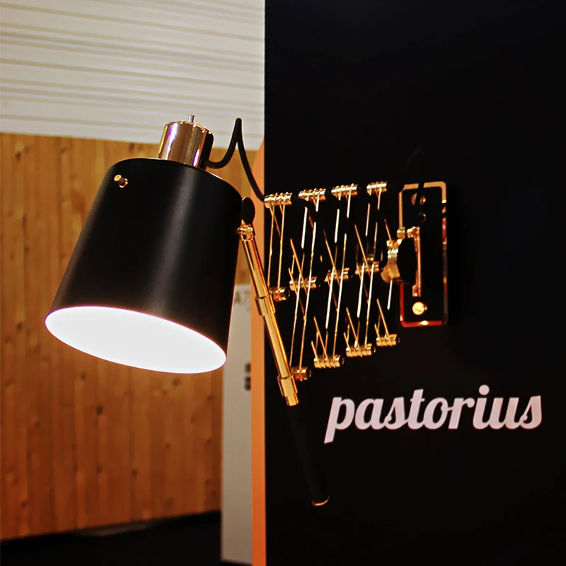 Горячие Продажи Настенный Светильник Современные СВЕТОДИОДНЫЕ Телескопический