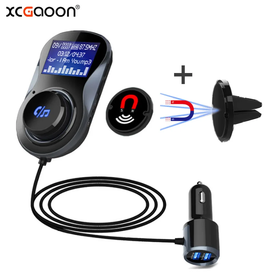 XCGaoon BC30 fm передатчик модулятор громкой связи Bluetooth автомобильный комплект