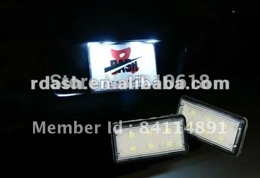 Двигатель SD бесплатная доставка светодиодный ная лампа для номерного знака Toyota