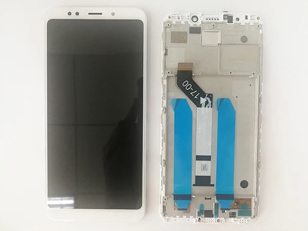 10-Touch AAA качественный ЖК-дисплей+ рамка для Xiaomi Redmi 5 Plus ЖК-экран Замена для Redmi 5 Plus ЖК-экран Snapdragon 625 - Цвет: White With Frame