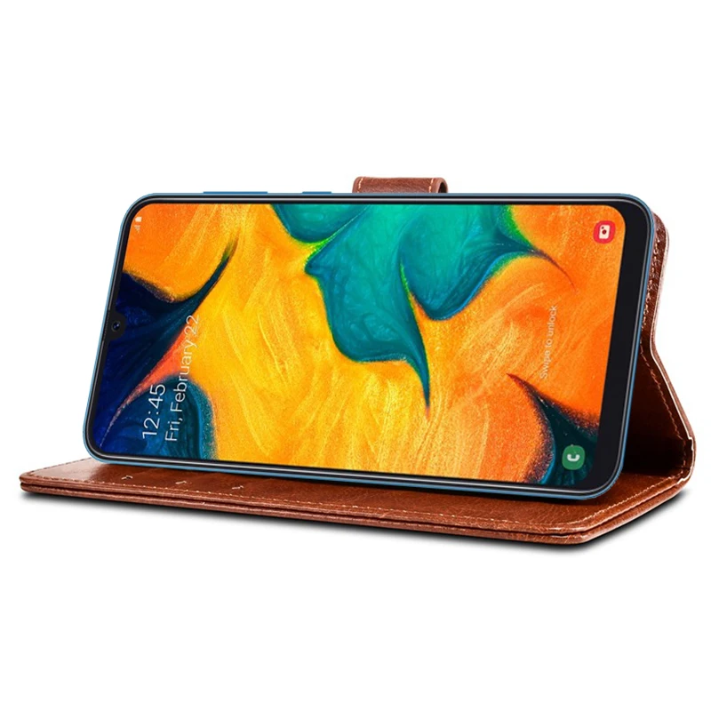 Для Samsung Galaxy A30 Чехол чехол флип для телефона из искусственной кожи A305F A305 A 30 A10 A50