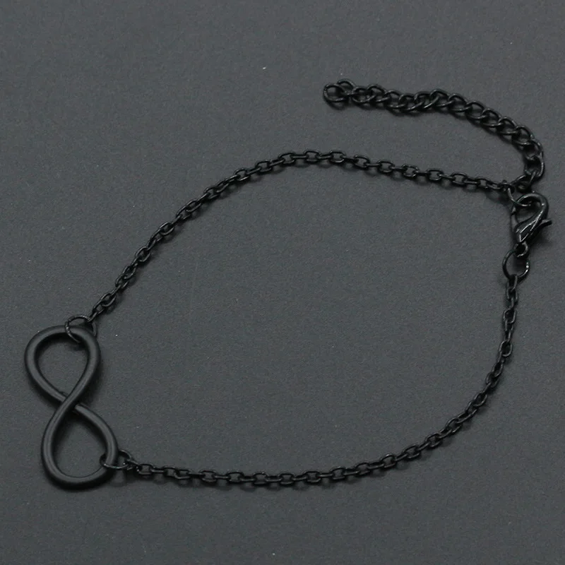 Браслет-талисман бесконечность для мужчин и женщин Ювелирное Украшение на