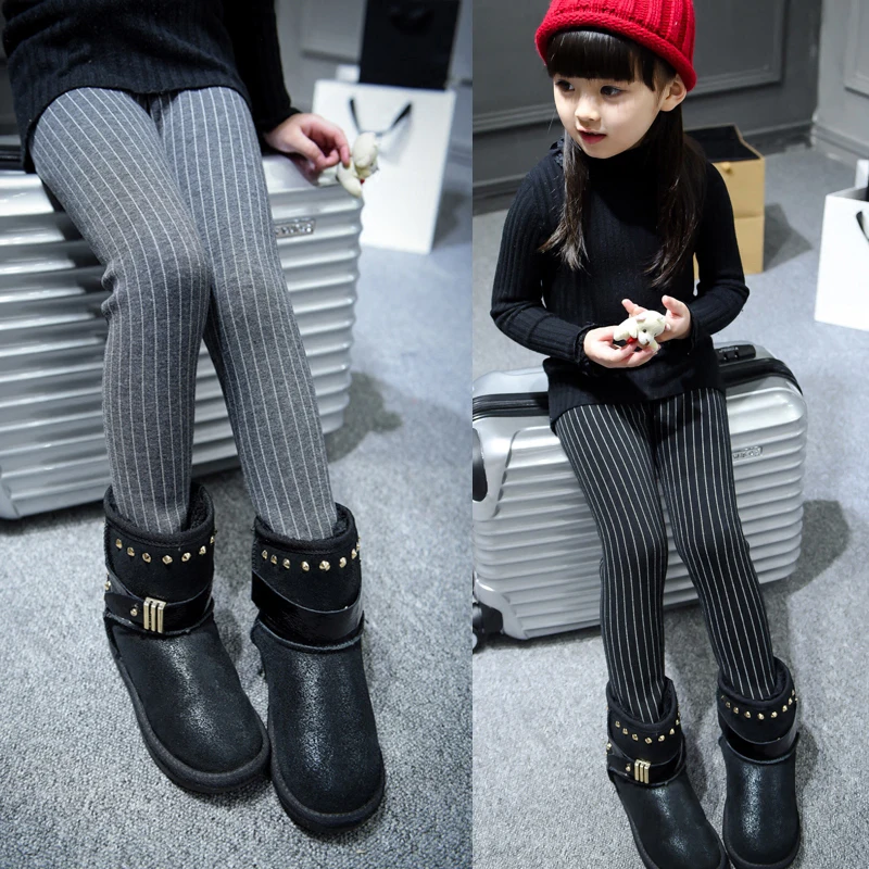 Новые детские штаны Осенние однотонные леггинсы для девочек модные весенние