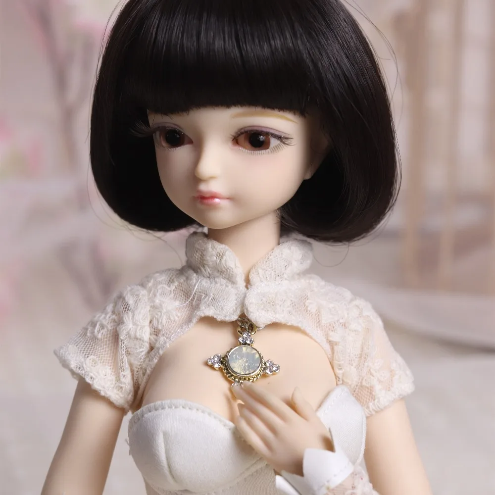 MMGIRL кукла forturn days 1/4 45 см милая девушка с макияжем золотистого цвета длинными