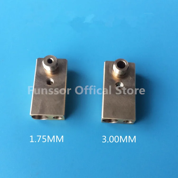 

Ultimaker2 UM2 1.75MM /3MM Type detachable copper head M6 Threaded