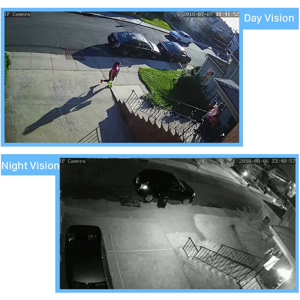 BESDER H.265 2-мегапиксельная ip-камера безопасности для наружного видеонаблюдения Full HD