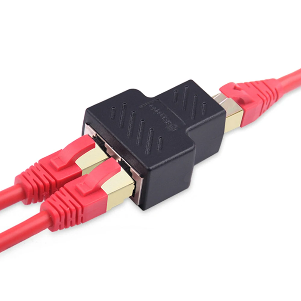 Разветвитель сетевой Ethernet RJ45 с 1 на 2 портами 2019 | Компьютеры и офис