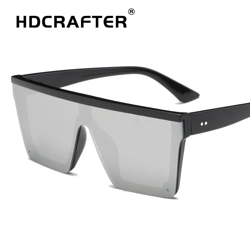 HDCRAFTER Мужские квадратные солнцезащитные очки Для женщин UV400 с плоским верхом