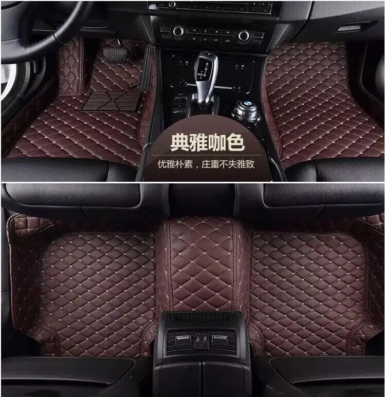 3D Роскошные слякоть Коврики ноги площадку для Suzuki Jimny 2007-2015 (6 цветов) бесплатно по
