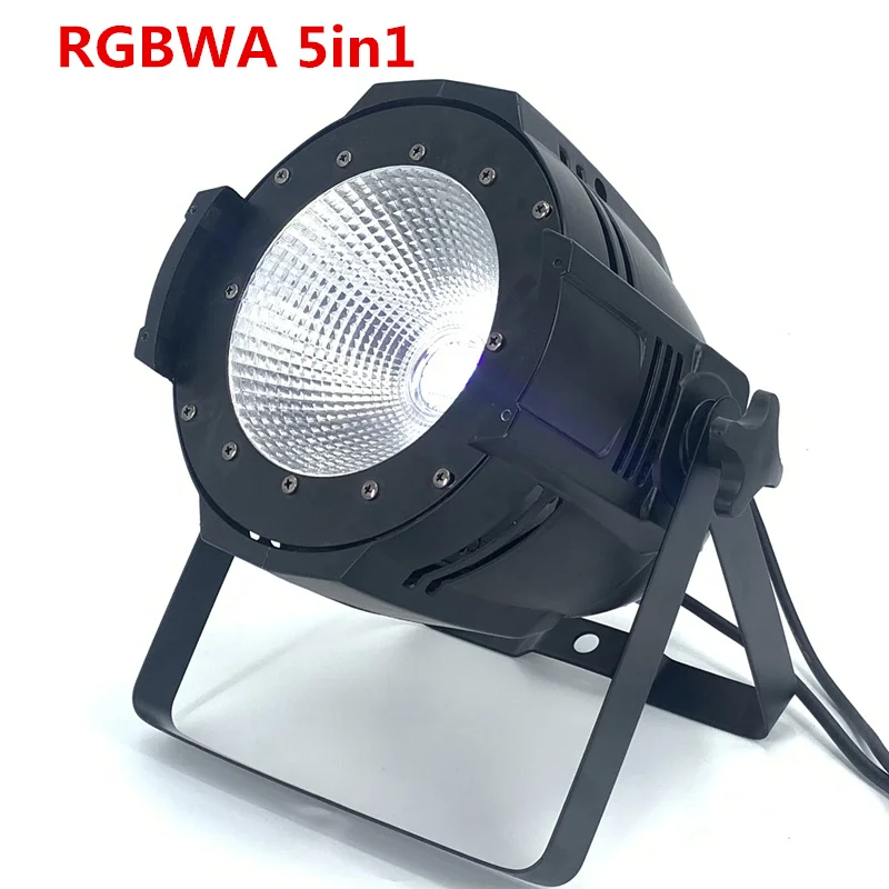 Светодиодный par 200 Вт COB RGBWA UV 5в1/RGBW 4в1/RGB 3в1/теплый белый холодный белый UV светодиодный Par Par64 Светодиодный точечный светильник dj светильник - Цвет: RGBWA 5in1