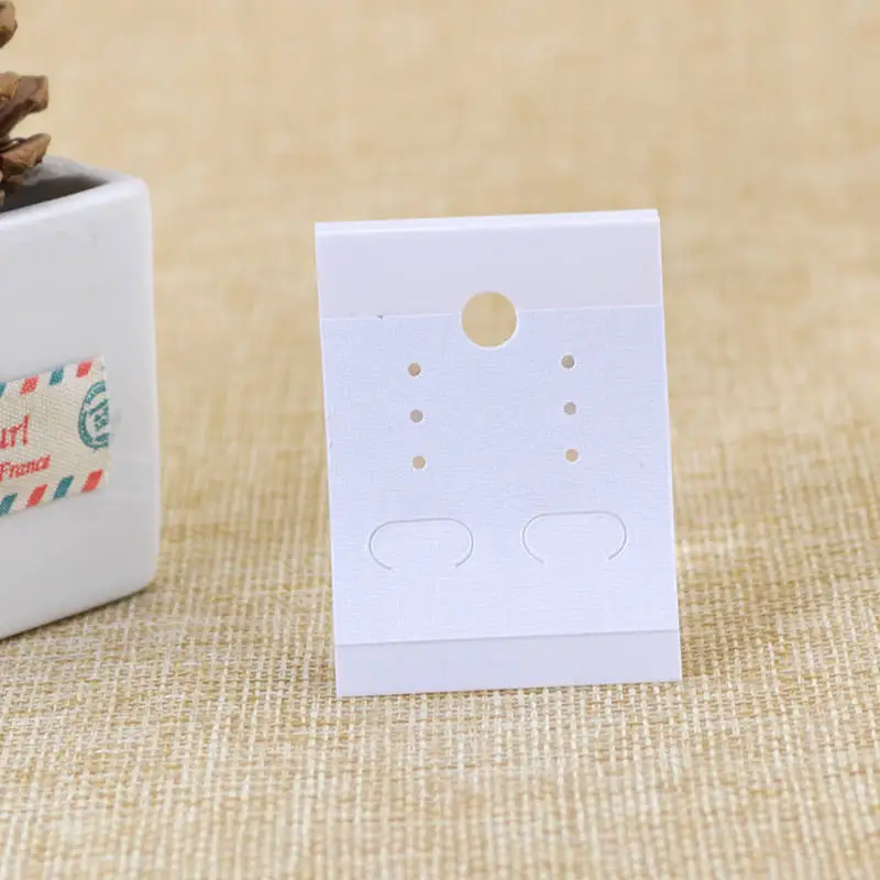 Карточки для сережек MISSDEAR, пластик+бумага, 200 шт.