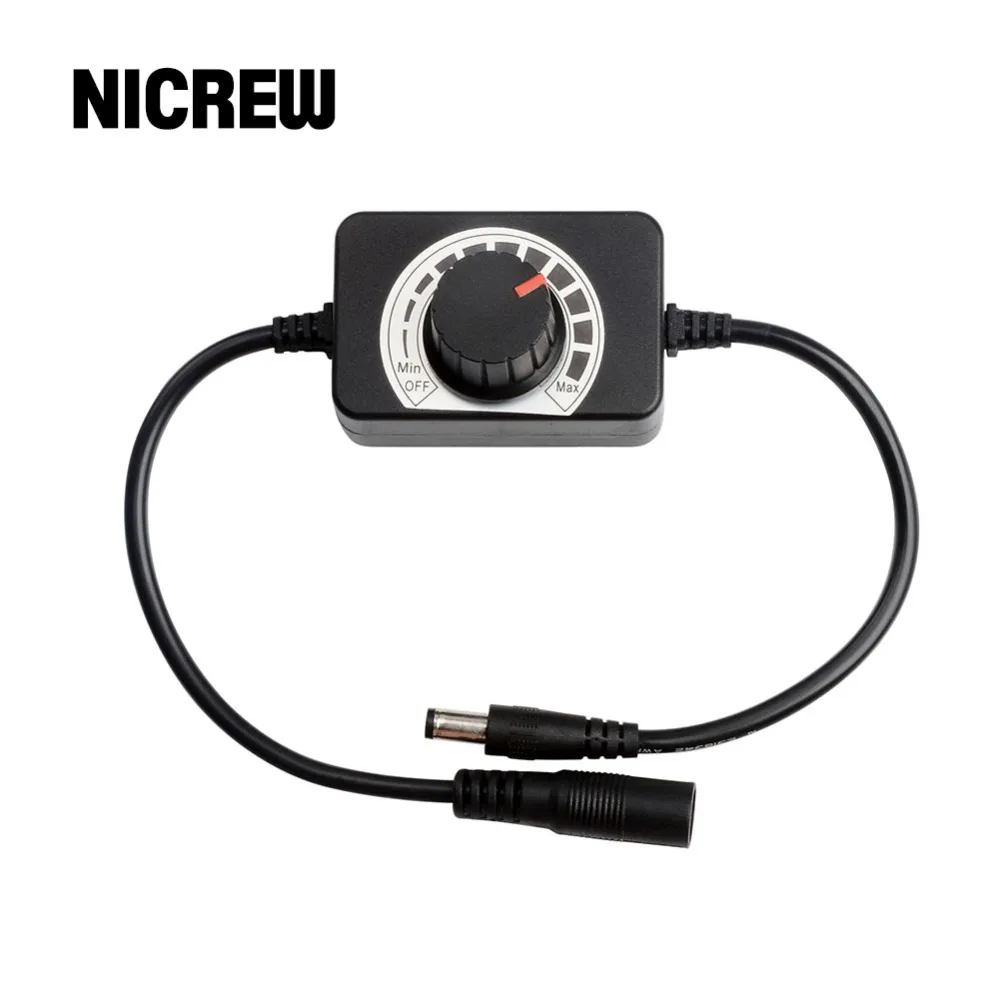 Nicrew 12 24V светодиодный диммер контроллер модулятор для аквариума светильник