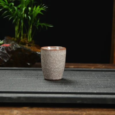Drinkware чашка, Multi Цвета Льда Треск Глазурь большой Чай кофе кружка керамики corcelain Творческие Подарки индивидуальность кунг-фу - Цвет: 3
