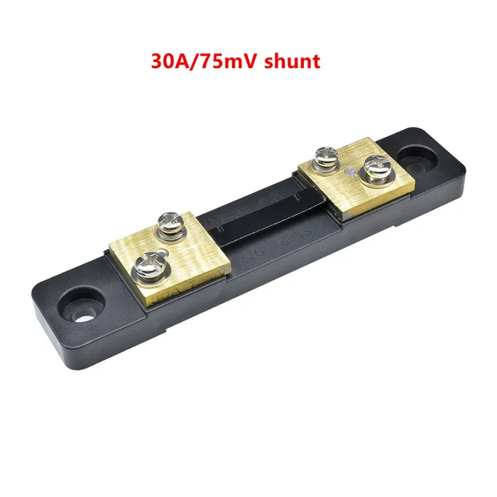 30A 75mV shunt 1 шт. внешний шунтирующий FL-2 100A 50A 30A 20A 10A/75mV измеритель тока шунтирующий 50A/75mV 100A/75mV для цифрового Вольтметр Амперметр - Цвет: 30A 75mV shunt