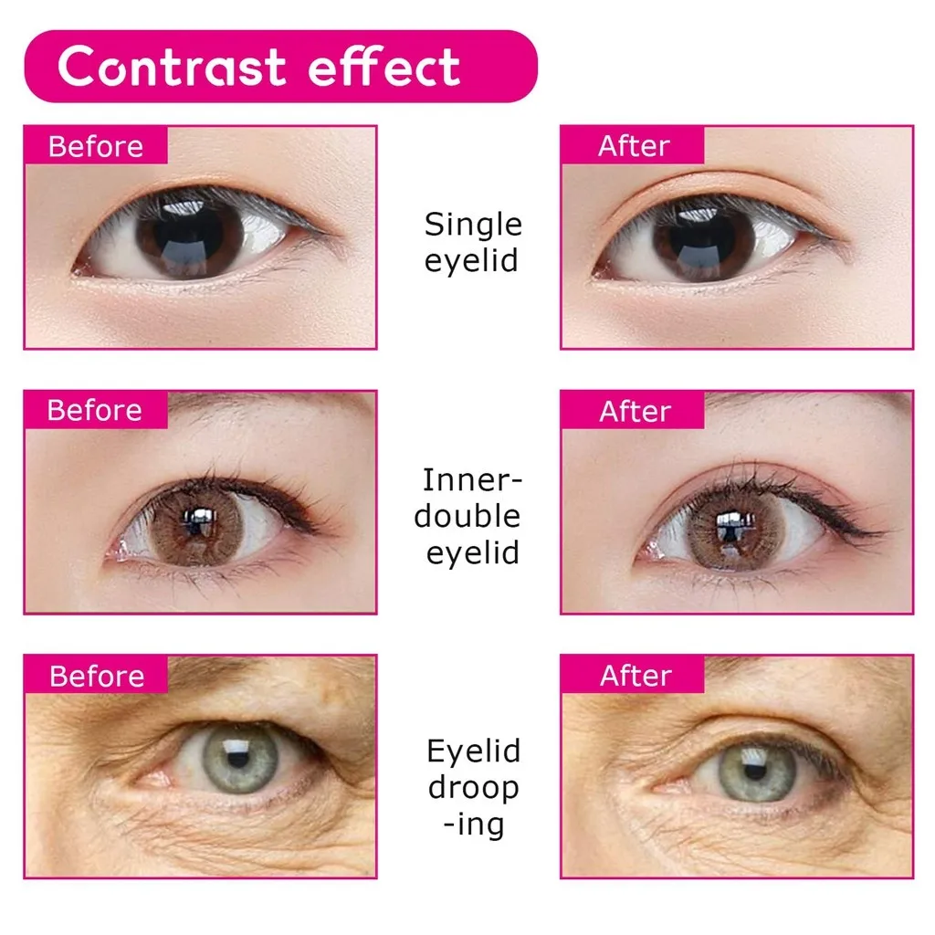 Горячая продажа Прямая поставка Волшебные 1200 шт двойные ленты для век невидимые