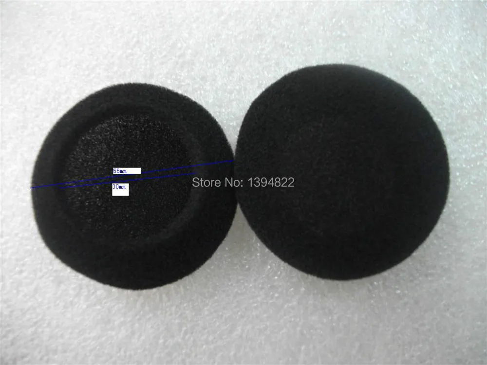 

Linhuipad 55mm Headphone replacement foam sponge pads 5000pcs/lot