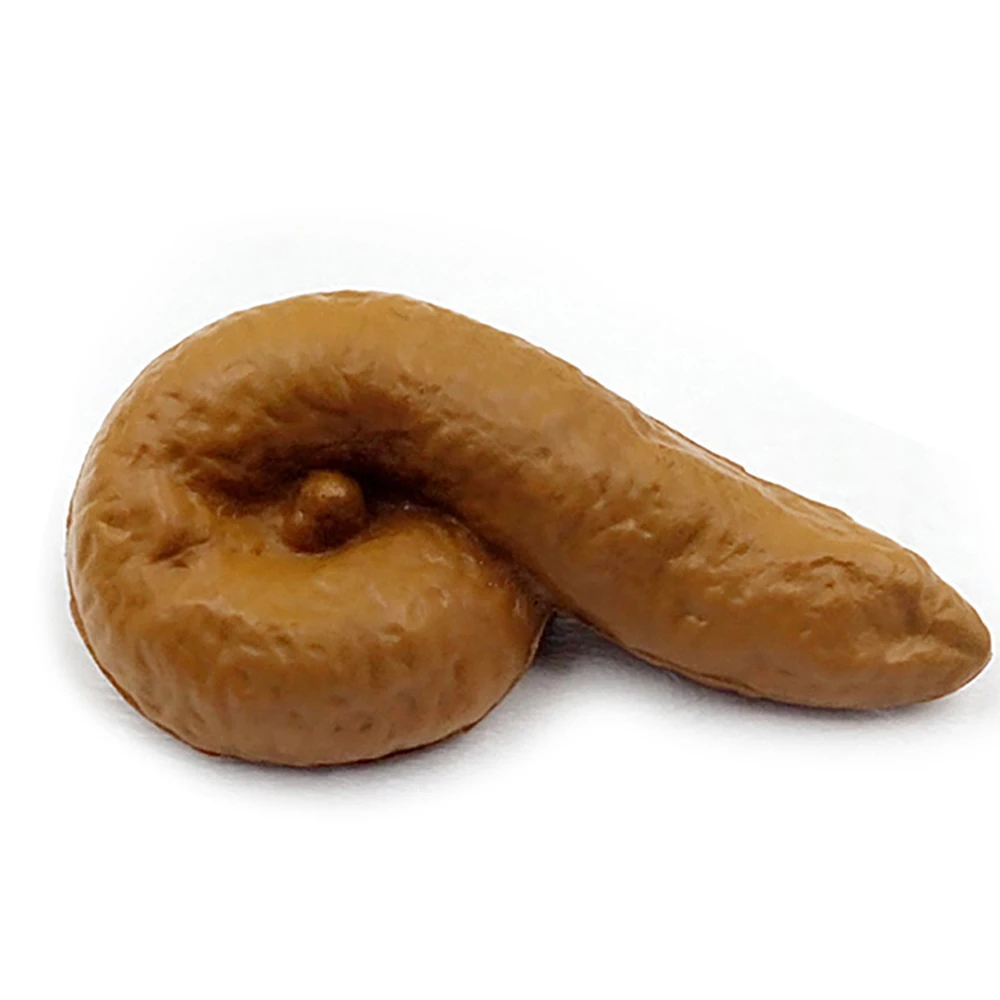 Высокая имитация Реалистичного дерьма попы поддельные человеческие Смешные