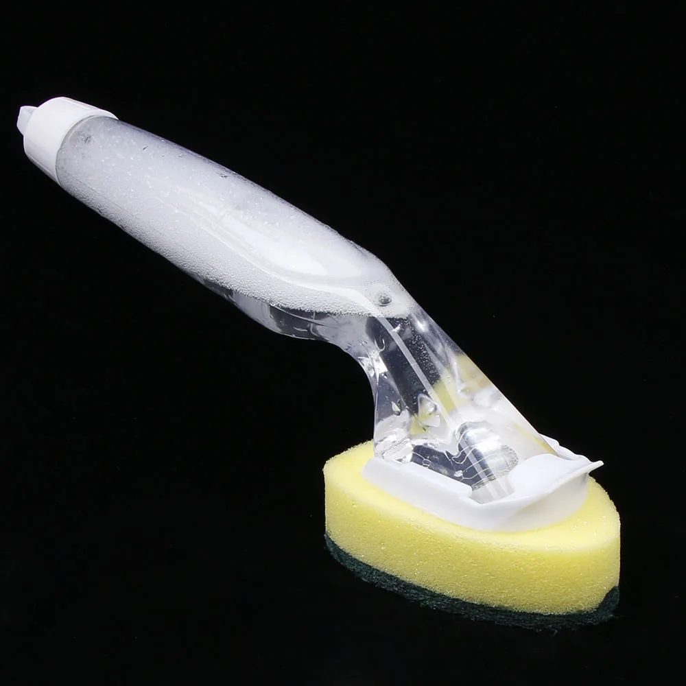 Многоразовый дозатор жидкого мыла для мытья посуды|washing dishes|kitchen cleaning brushcleaning brush |