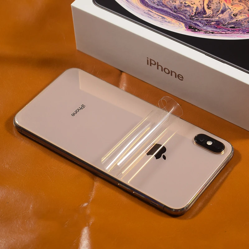 Aurora градиентный прозрачный для iPhone XSmax XS MAX X мобильный декоративный протектор