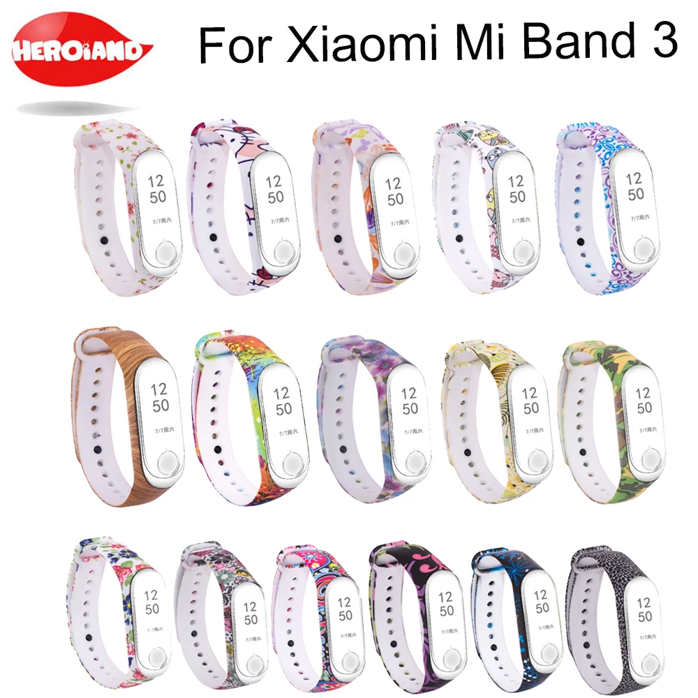 

Новый для Mi Band 3 браслет ремешок для Miband3 цветной сменный силиконовый ремешок для xiaomi mi band 3 smartband