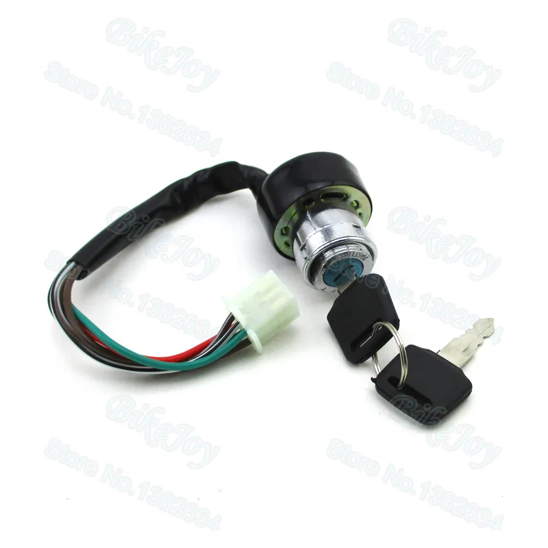 6 Pin Wire On Lock Off Ignition Key Switch For Kazuma Meerkat 50 50cc ATV Quad |