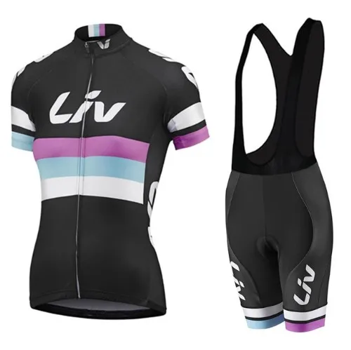 Кофта для велоспорта Комплект женщина LIV MTB велосипеда одежда лето Велосипедный спорт костюмы Велоспорт Майо Conjunto Ropa Ciclismo - Цвет: 3