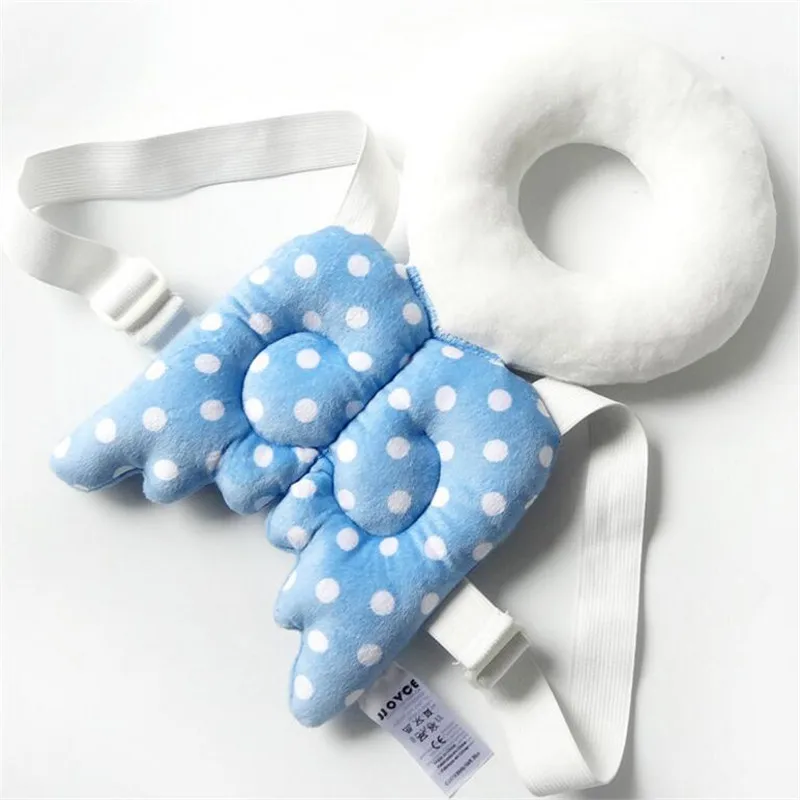 

Baby Cute pillow Head protection pad Angel wings protect neck drop resistance cushion kids headrest