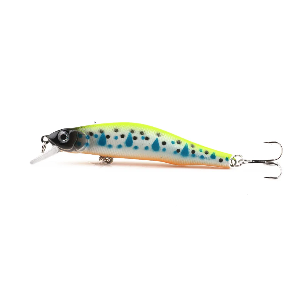 HENG JIA жесткая рыболовная приманка 3D бионическая твердая гольян Swimbait Crankbait