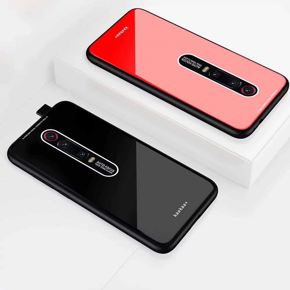 Shockproof Tempered Glass Case For Xiaomi Redmi K20 Full Cover Pro Capa Coque Fundas | Мобильные телефоны и аксессуары