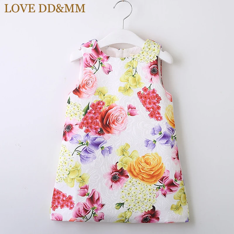 Платья для девочек LOVE DD &amp MM Весенняя новая детская одежда 2020 модное милое
