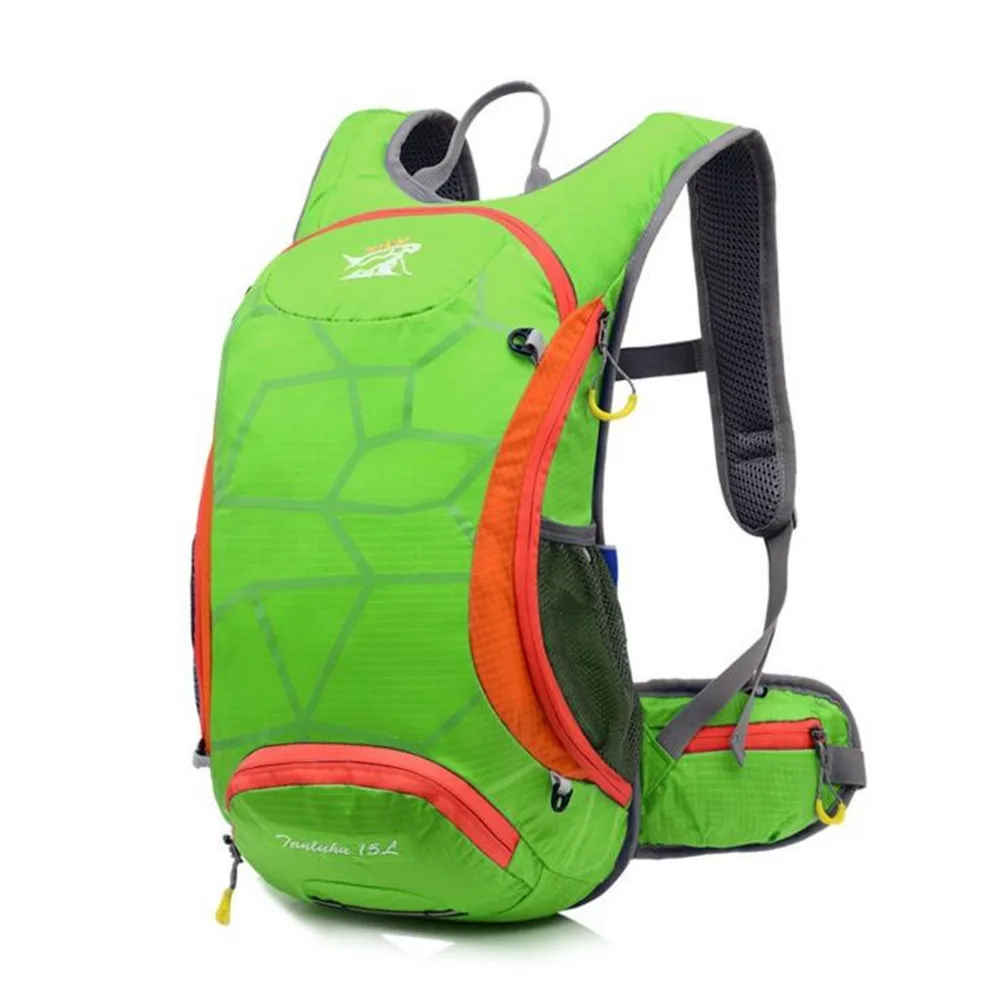 green Moutain велосипедный рюкзак MTB для активного отдыха 15L mochila ciclismo дышащий гоночный рюкзак для езды на велосипеде велосипедная сумка - Цвет: green