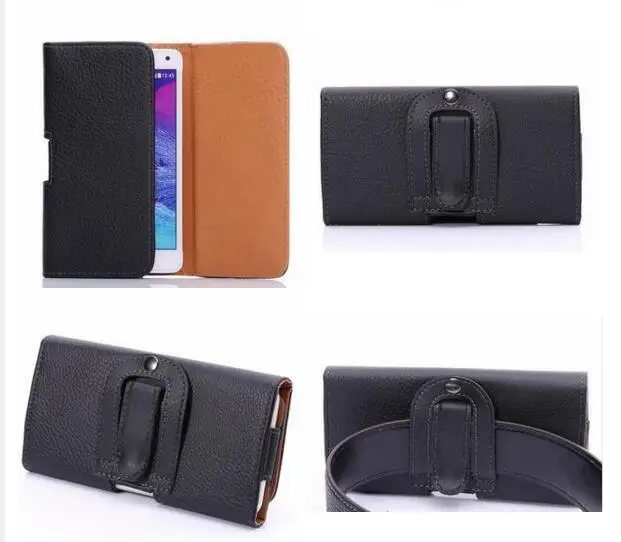 Классический черный кожаный чехол кобура для телефона зажим ремня Meizu M6 note Doogee S30