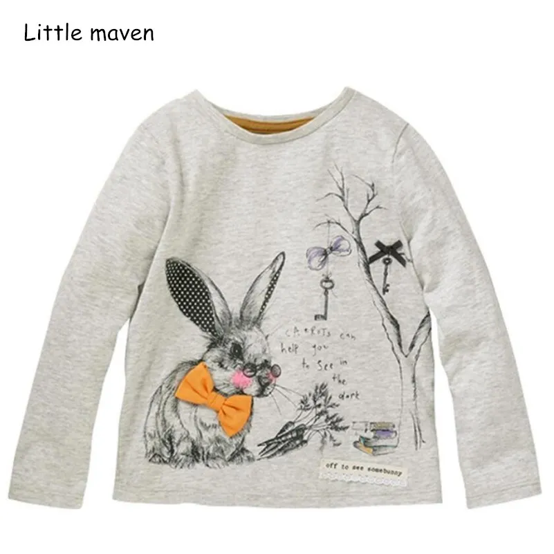 Little maven/детская брендовая одежда для маленьких девочек осень 2018 новый дизайн