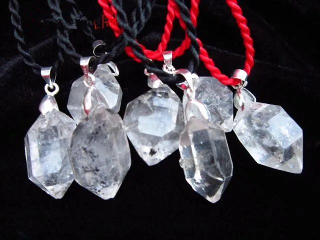 AAA + Тибетский ЧЕРНЫЙ ФАНТОМ одиночный кварц Кристалл Двойной конечный образец