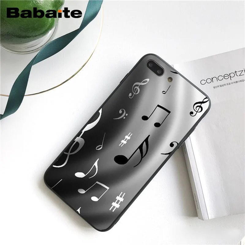 A8 Babaite музыкальные ноты скрипка Классический чехол для телефона с музыкальным принтом для iphone 11 Pro 11Pro Max 8 7 6 6S Plus X XS MAX 5 5S SE XR - Цвет: A8