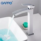 Смеситель для раковины GAPPO, высокий водопад, водопроводный кран