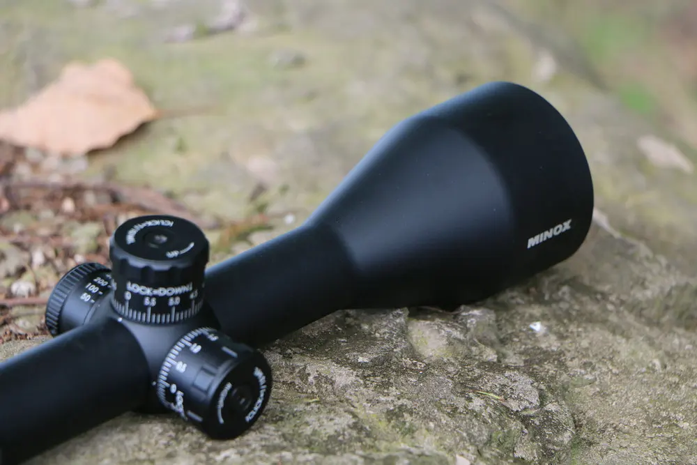 MINOX ZA 5i 3-15X56 SFIR охотничьи оптические прицелы с красной подсветкой из стекла, травленая сетка, боковой Параллакс, револьверный замок, сброс, область съемки